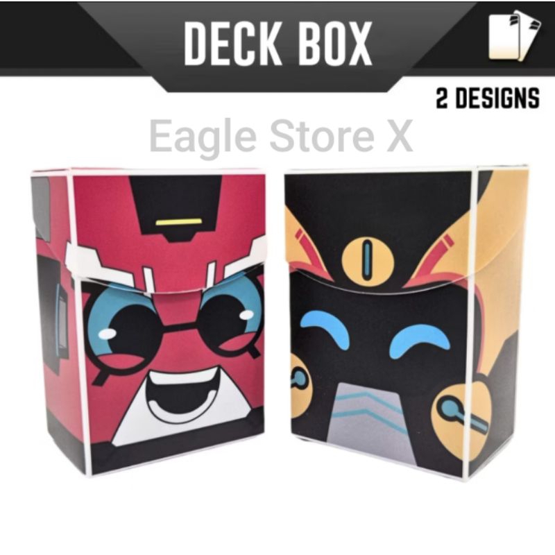 Deck Box Powersphera Mechabot Ochobot - MONSTA Galaxy Card Games Free Card Pek Fiesta