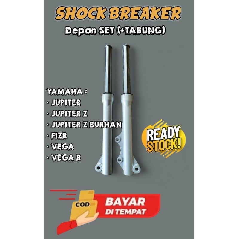 SHOCKBREAKER Depan Yamaha Jupiter Z Burhan Vega R F1ZR Set l As Shock Tabung Jupiter Vega