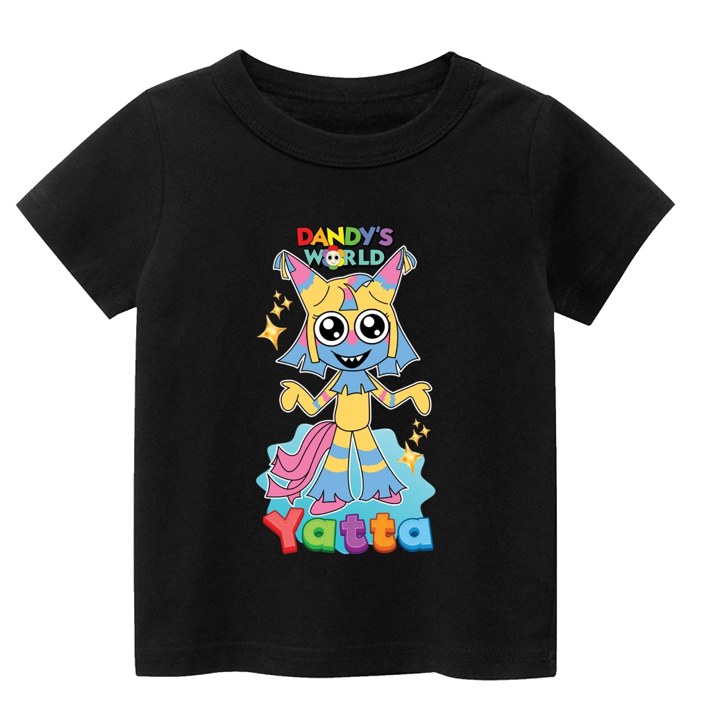 Baju Kaos Atasan Lengan Pendek Anak-Anak DANDYS WORLD YATTA Usia 1-11 Thn #BAJUMURAH