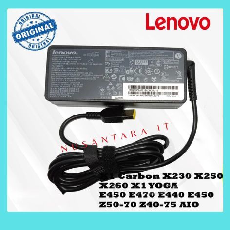 Charger Laptop Lenovo Thinkpad X1 Carbon X250 X240 E440