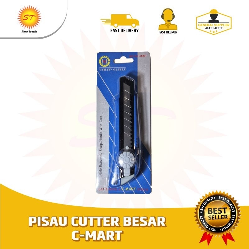 

Pisau Cutter Besar C-Mart A0001