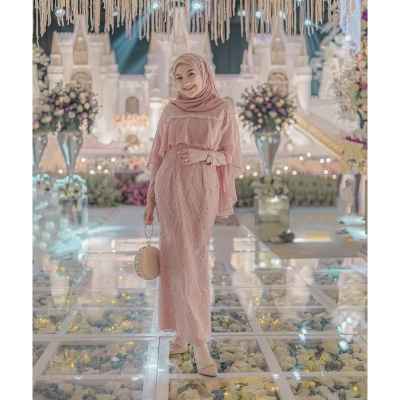 Senja Dress Dusty Pink By Pekgo