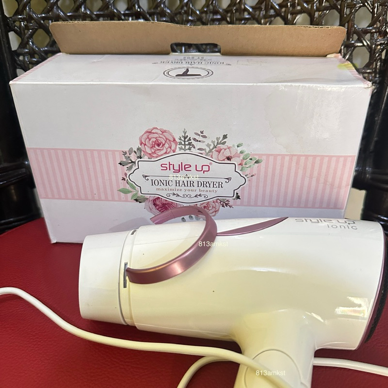 [BACA DESKRIPSI] [BOLEH NEGO] HAIR DRYER STYLE UP IONIC ST 802 ROSE