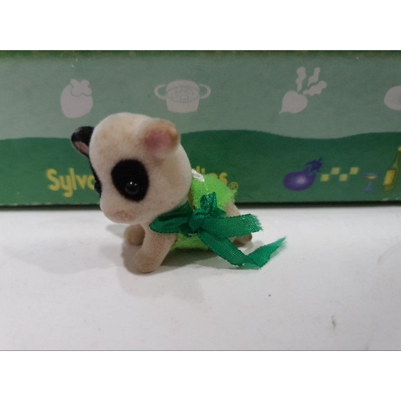 Sylvanian Families Rare - Fresian Cow Baby (Preloved)
