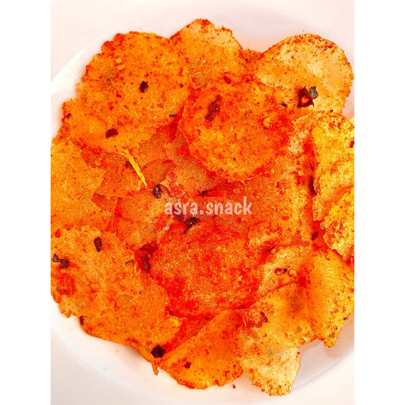 

Kripik Kaca Gurih Pedas Renyah 100 gram