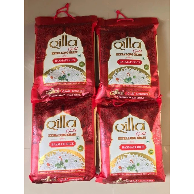 

Beras basmati QILLA GOLD Basmati Rice Kemasan 5kg Premium