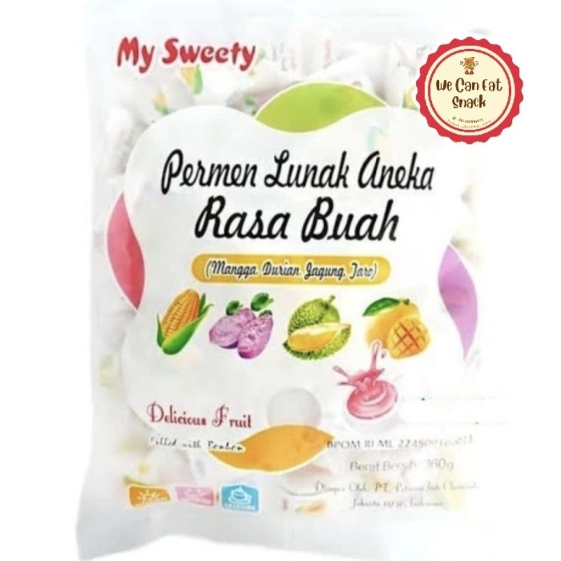 

My Sweety Permen Lunak Aneka Rasa Buah Delicious Fruit