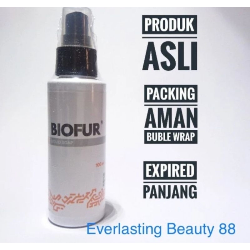 Biofur Liquid Soap - sabun pembersih pencerah kulit wajah berminyak / berjerawat - oily & Acne Prone
