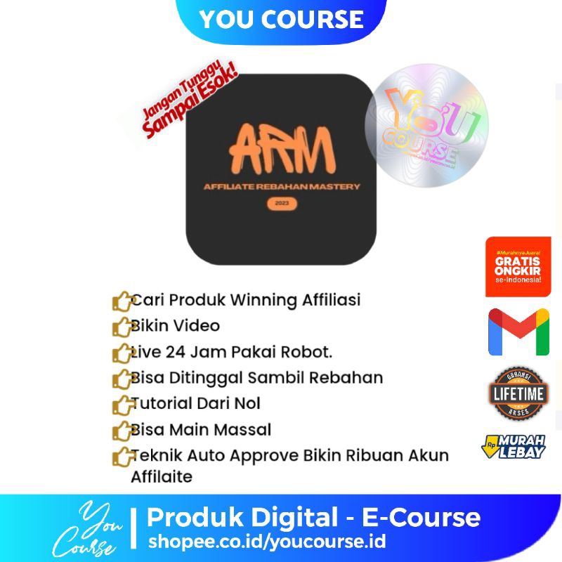 AFFILIATE REBAHAN MASTERY Cuan Besar Tanpa Harus Kirim Barang