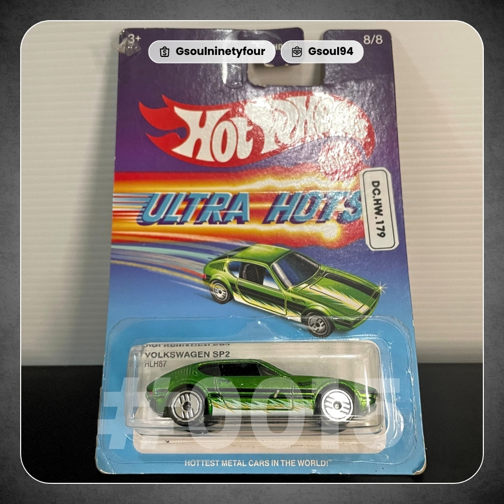 Hot Wheels Volkswagen SP2 Hijau Ultra Hots 8/8 2021 Regular