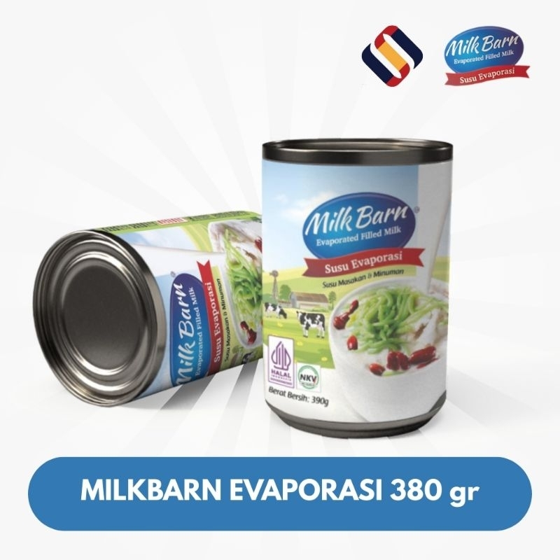 

MilkBarn EVAPORASI Susu Lemak Nabati 380gr