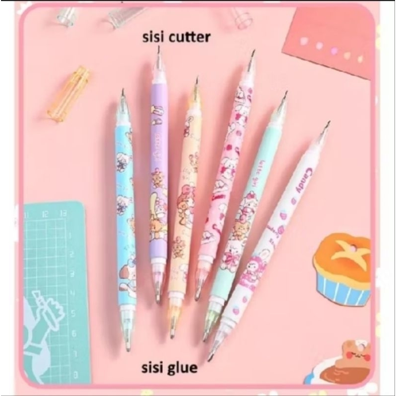 

Cutter dan Glue Pen / Glue Pen / Cutter Pen