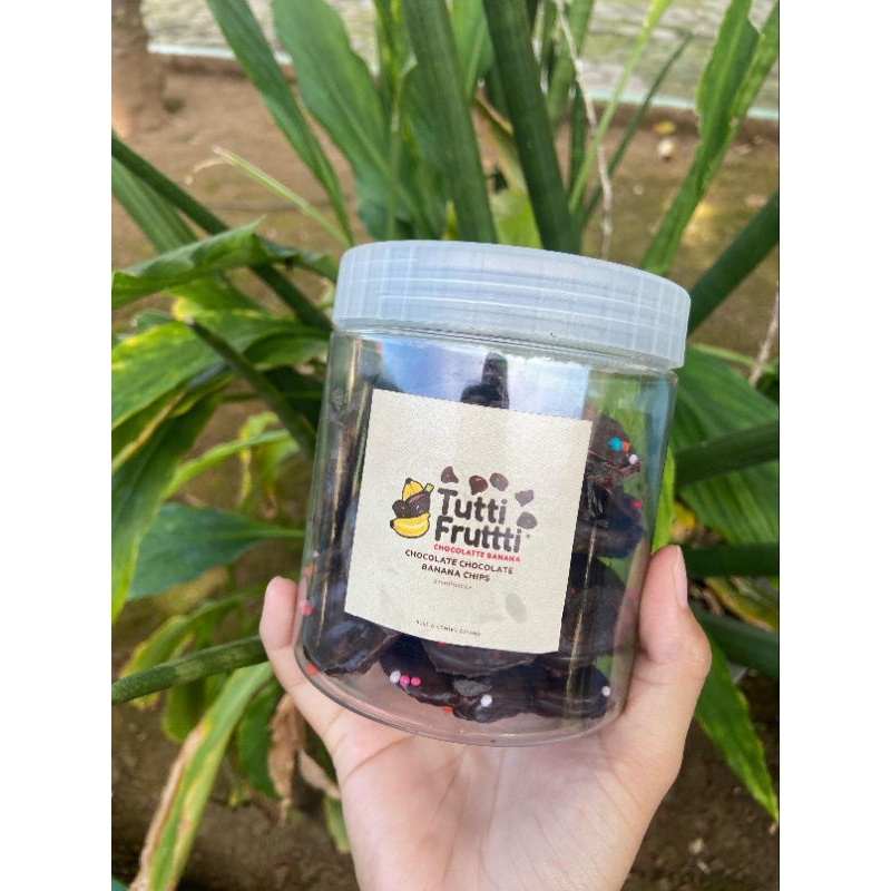 kripik pisang lumer coklat dan keju