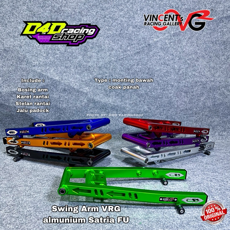 SWING ARM VRG satria fu coak Panjang Standar SASIS CAPIT UDANG original