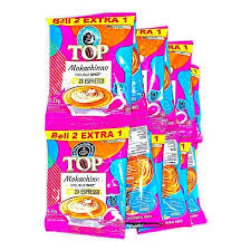 

Top Cofee Mocachino Espreso Double Shot isi 15