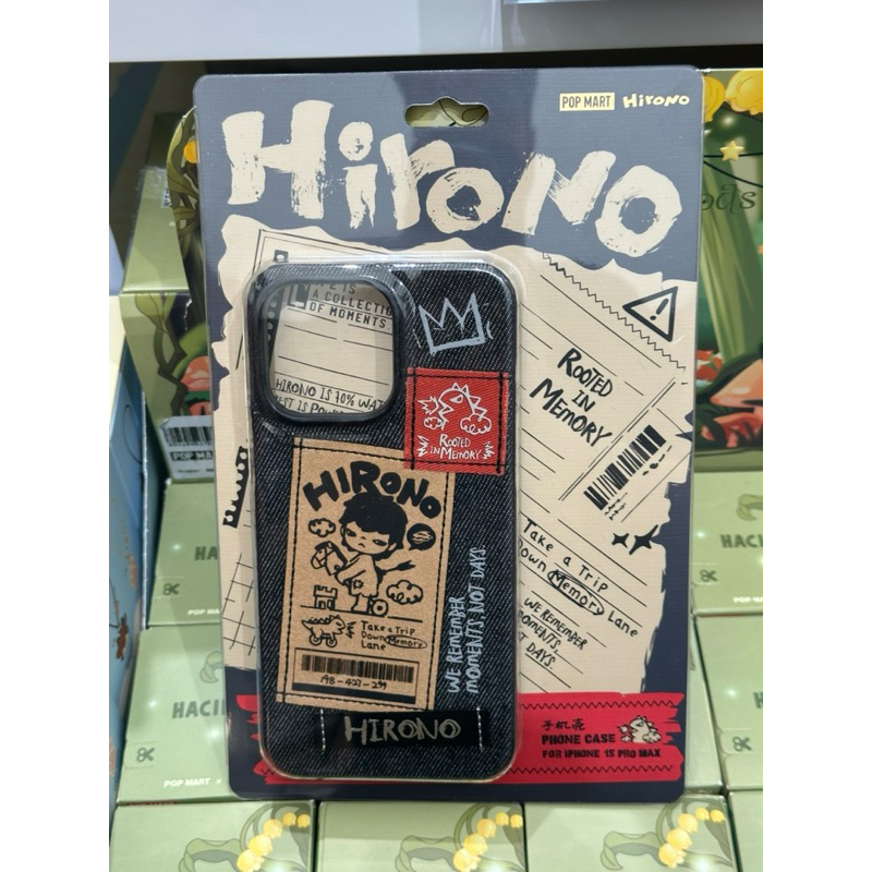 Pop Mart Hirono Echo Series Phone Case for IPhone 15 Pro Max