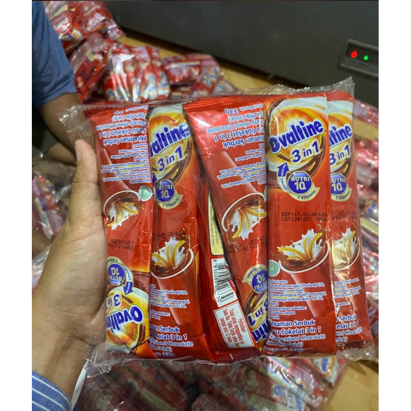 

OVALTINE 3IN1 MILK CHOCOLATE MALT DRINK ISI 15Sachet x 33Gram
