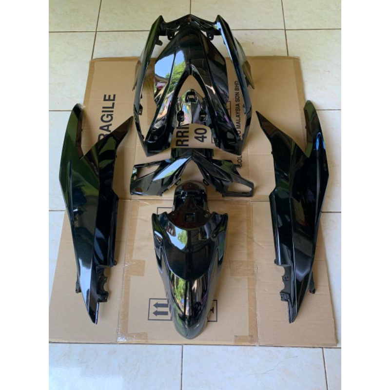 fulset bodi halus Honda beat deluxe tahun 2020 2021 2022 2023 2024 spakbor Vario warna Moonlight gre