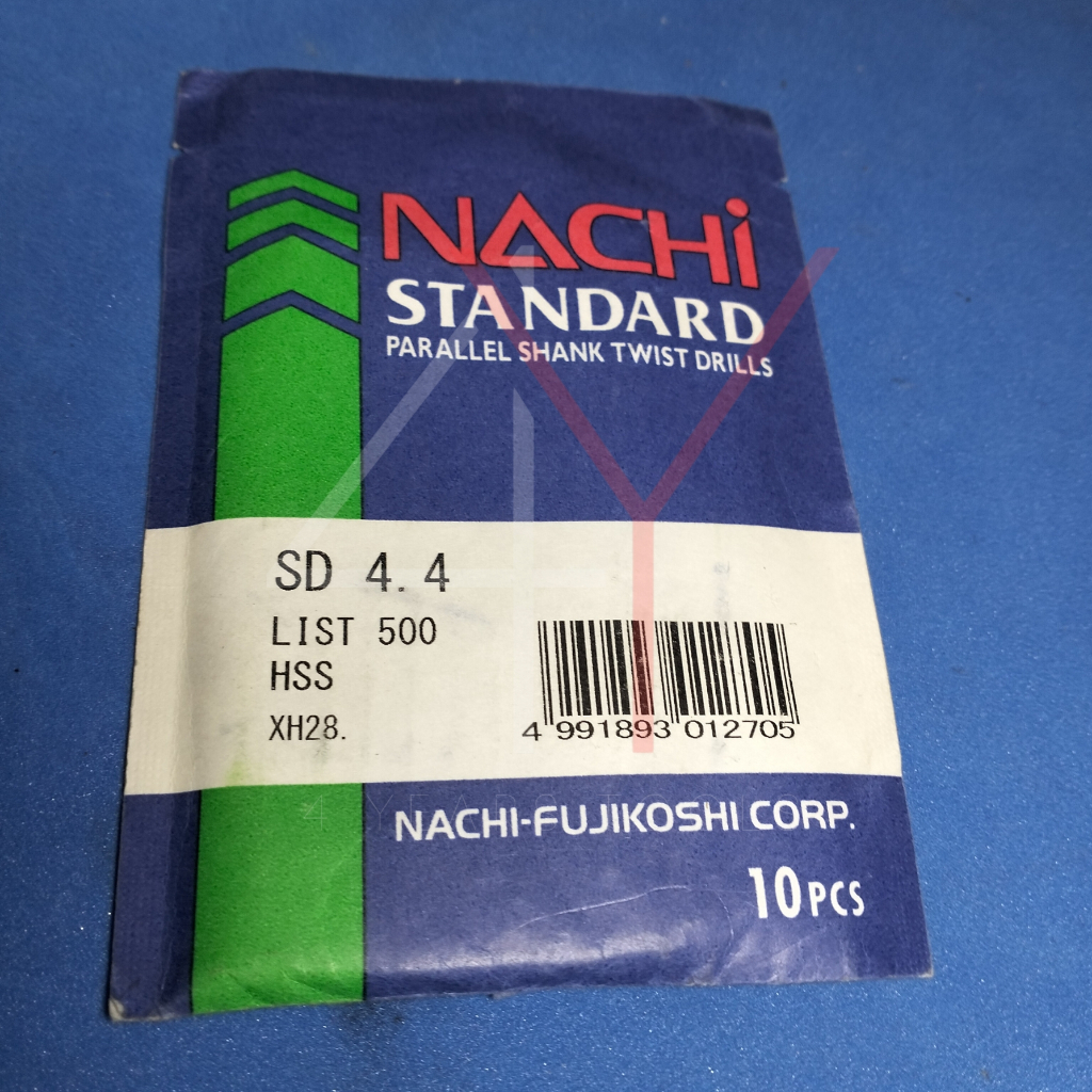 NACHI 4.4mm, Mata Bor Nachi 4.4 mm, Bor Nachi 4.4mm Original