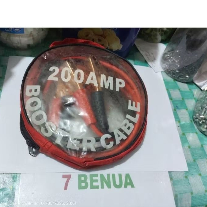 KABEL JUMPER BOOSTER CABLE 200 AMP