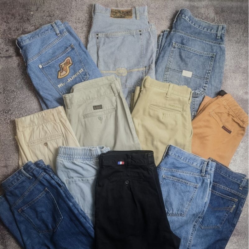 Second Pants Selected / Celana Panjang Second / Celana Second / Jeans Second / Chino Second