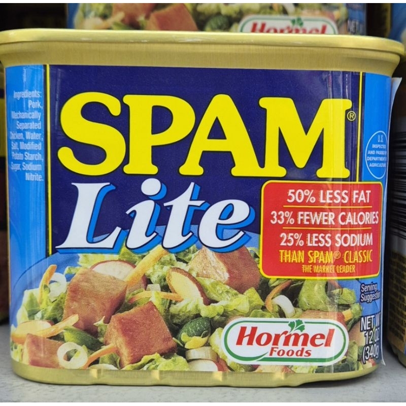 

Daging Babi Olahan HORMEL SPAM Lite 340g - HK.