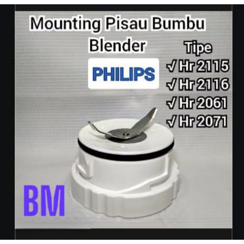 Pisau Blender/Mounting Blender Bumbu Philips