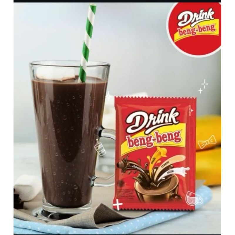 

Drink Beng Beng 10pcs 1 Renceng Minuman Cokelat