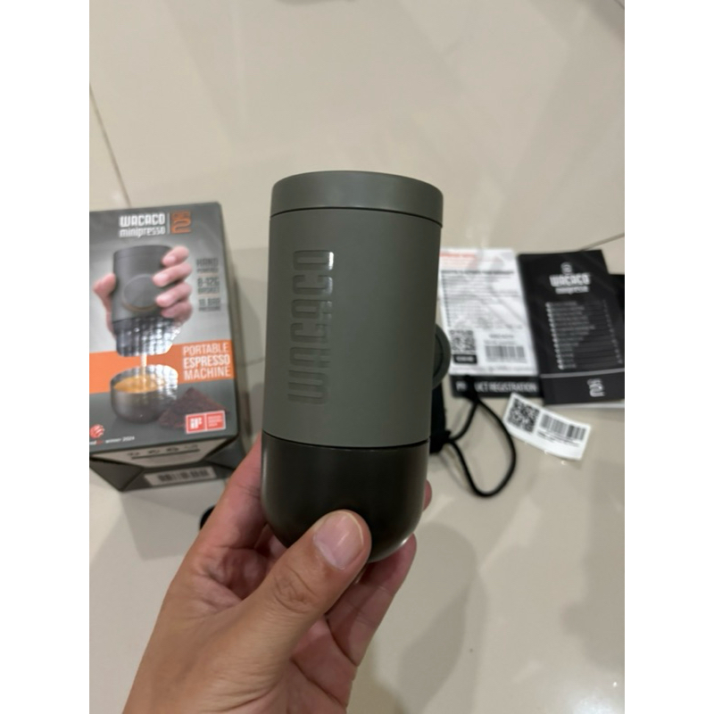 wacaco minipresso gr2 second portable espresso machine