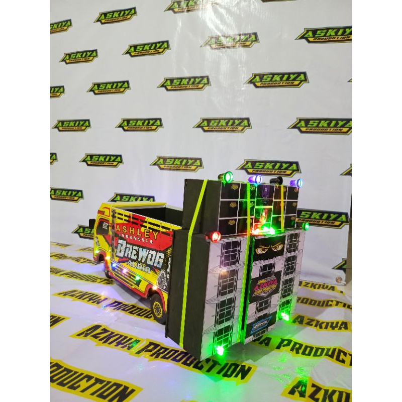 MINIATUR TRUK HOREG BREWOG AUDIO/TRUK SOUND HOREG JAWA TIMURAN