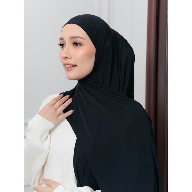 SAVINA JERSEY HIJAB by ISKANTI - HIJAB INSTANT OVAL DENGAN MATERIAL JERSET PREMIUM