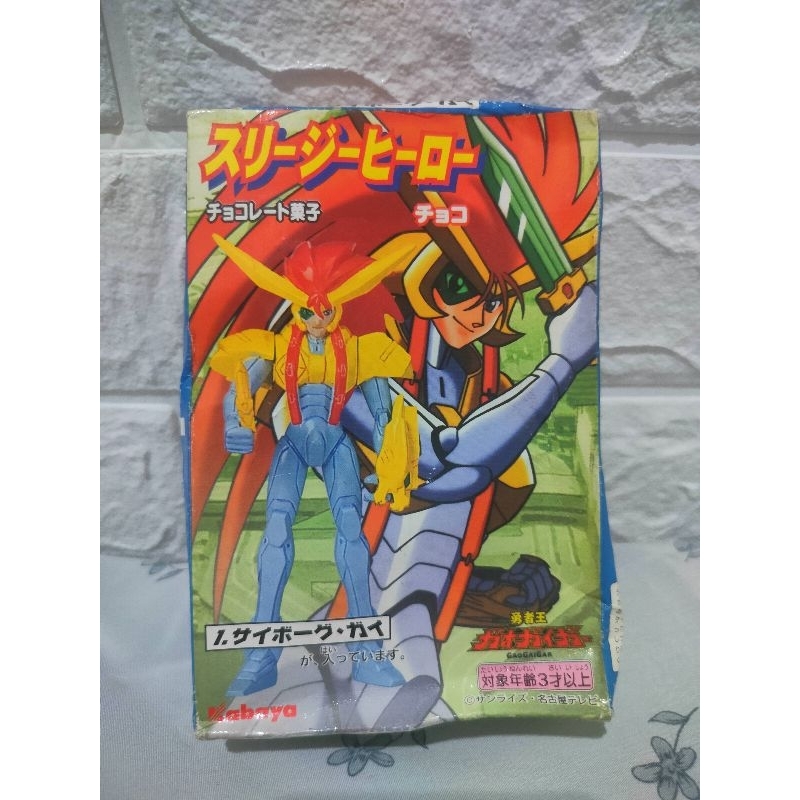 

VINTAGE Kabaya The King of Braves GaoGaiGar Permen Coklat Tahun 1998