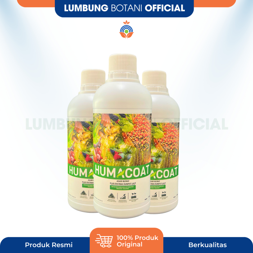 Pupuk Organik Cair Humacoat Asam Humat Plus Ekstrak Rumput Laut