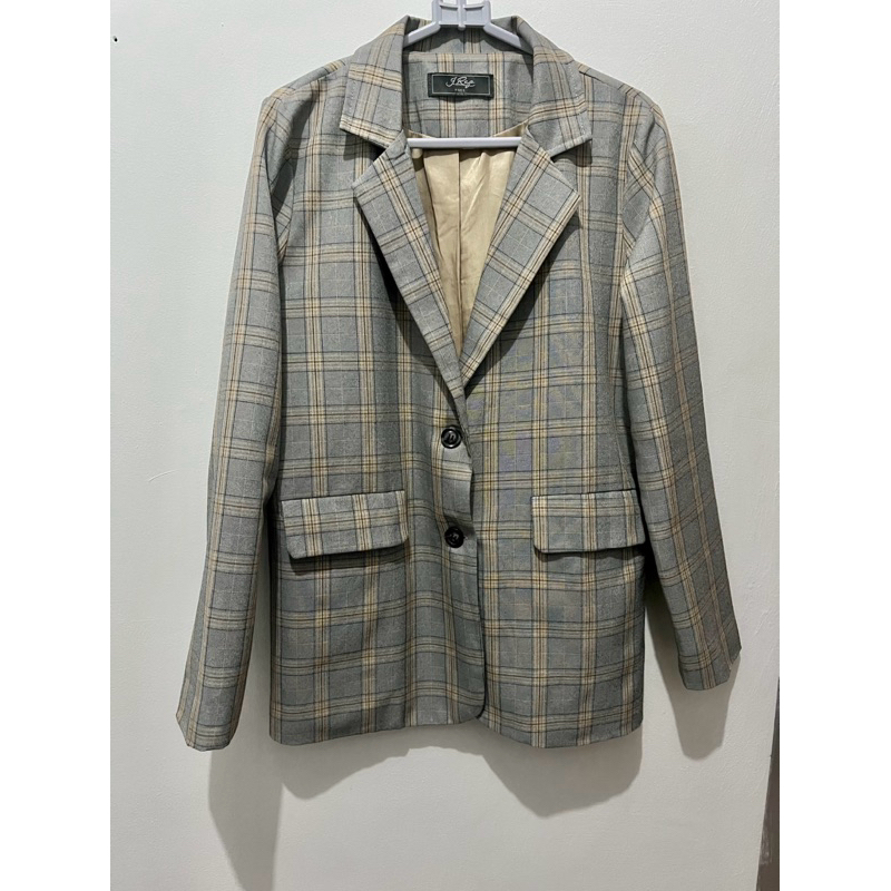 Preloved blazer tartan original J.rep
