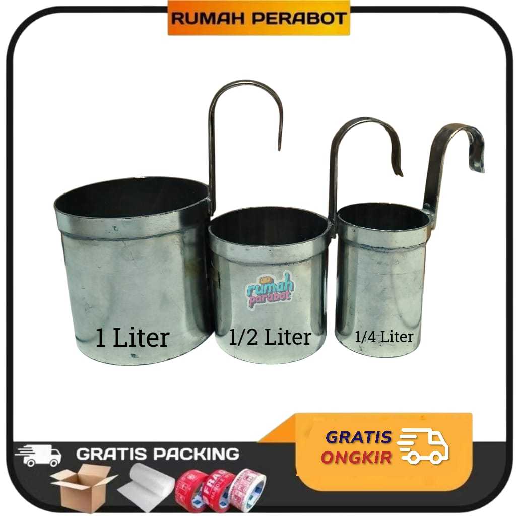 Canting literan minyak gelas ukur minyak