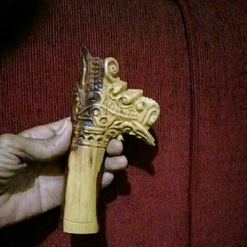 GAGANG HANDEL MANDAU  KAYU GALEASEM  POLENG