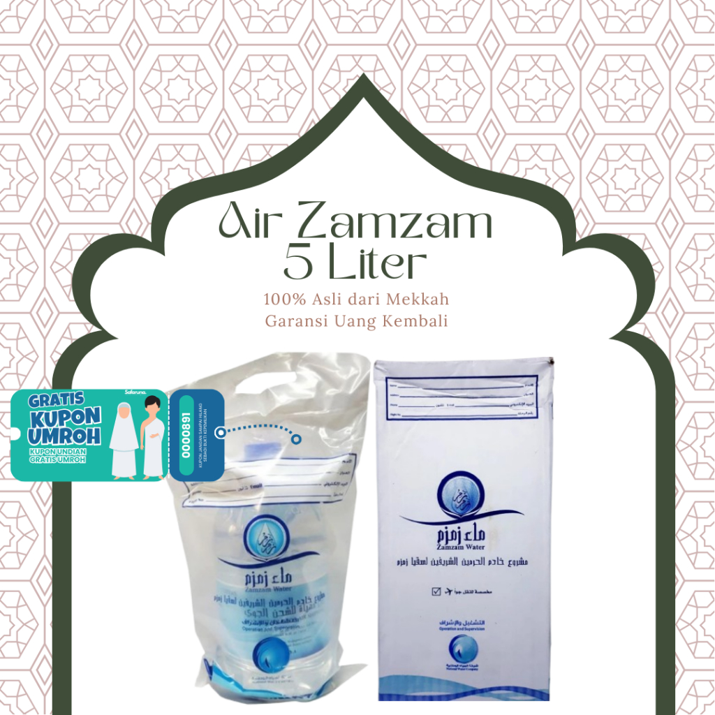 

Air Zam Zam Original / 5LT Non barcode