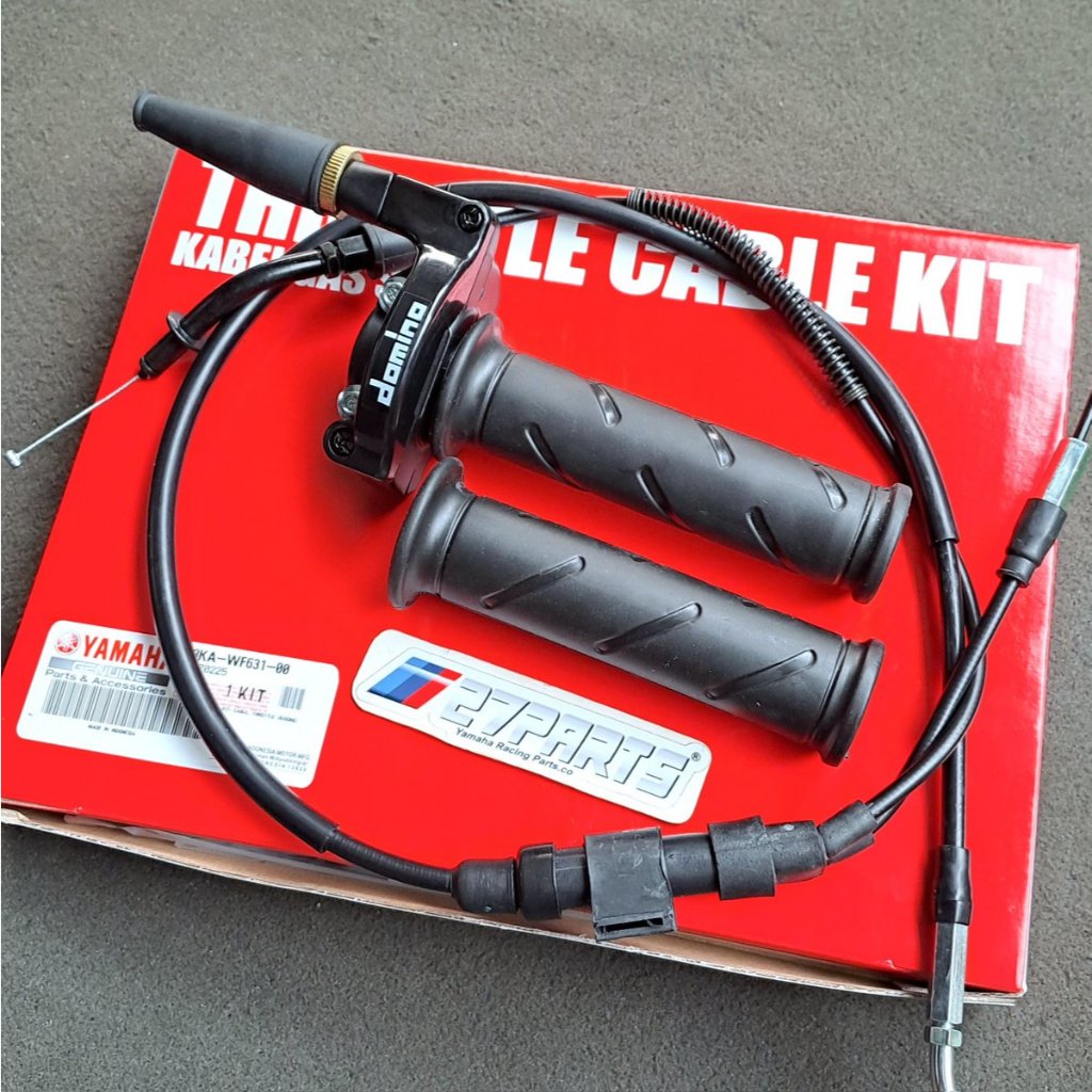 GAS SPONTAN DOMINO SET KABEL GAS ORIGINAL YAMAHA RX KING GAS SPONTAN DOMINO RX KING GAS SPONTAN RX K