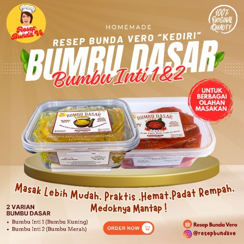 

Bumbu Dasar/Bumbu Inti &2 (Bumbu Kuning dan Bumbu Merah) by Resep Bunda Ve