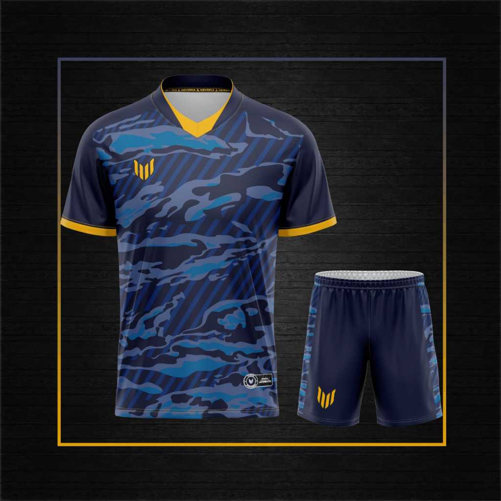 SETELAN JERSEY FUTSAL NAVY