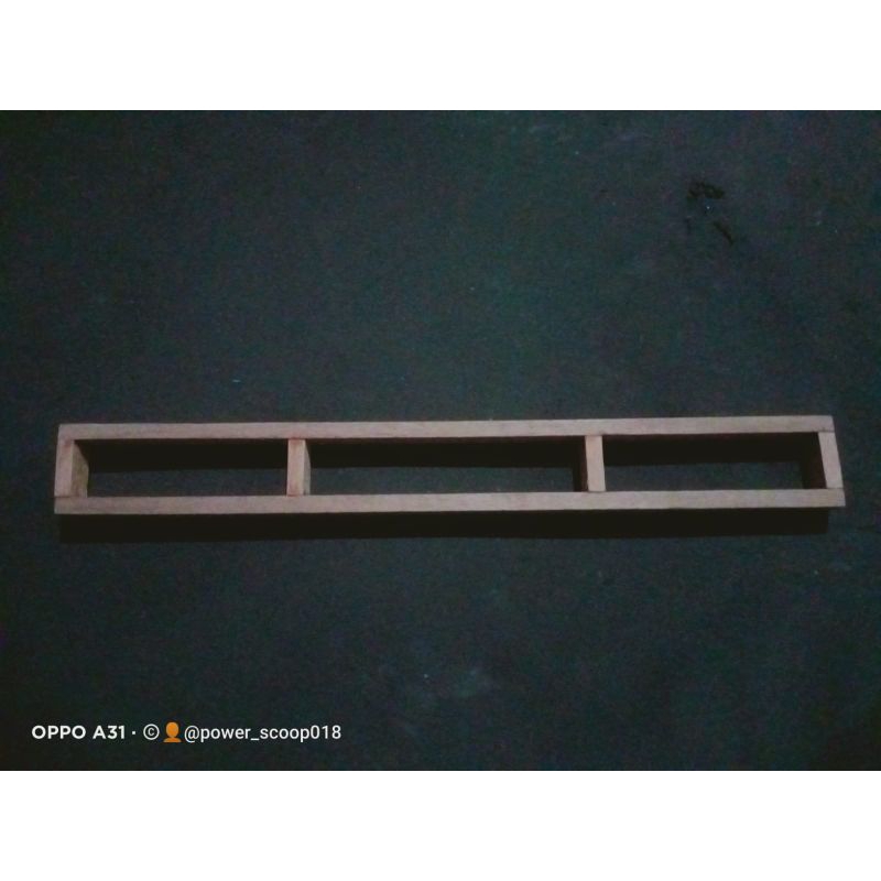 Sasis kayu miniatur truk plastik, bahan sasis miniatur truk panjang 30cm