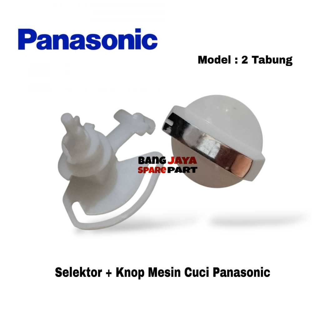 SELECTOR + KNOP MESIN CUCI PANASONIC 2 TABUNG