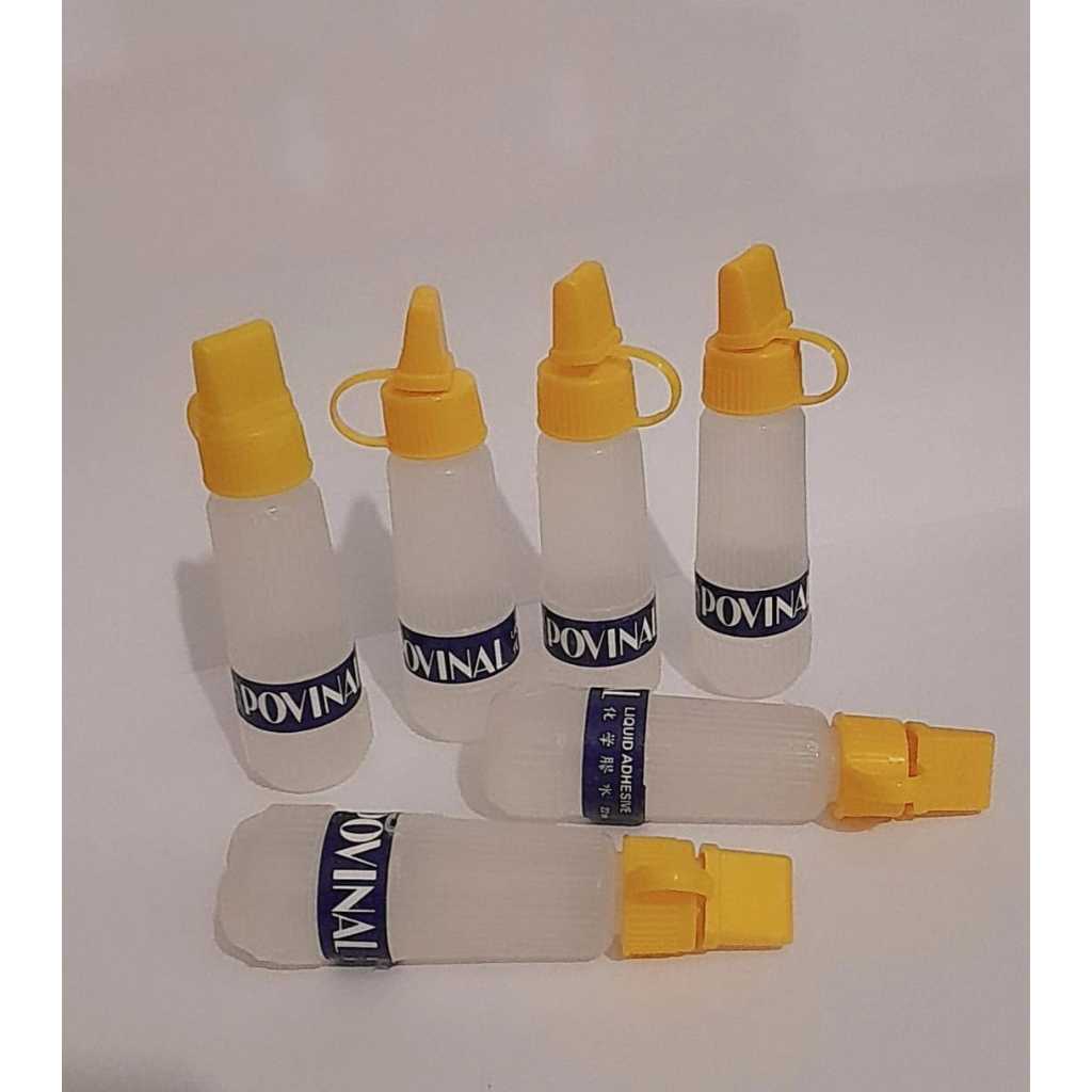 

LEM POVINAL/Lem Kertas Cair kecil 22ml