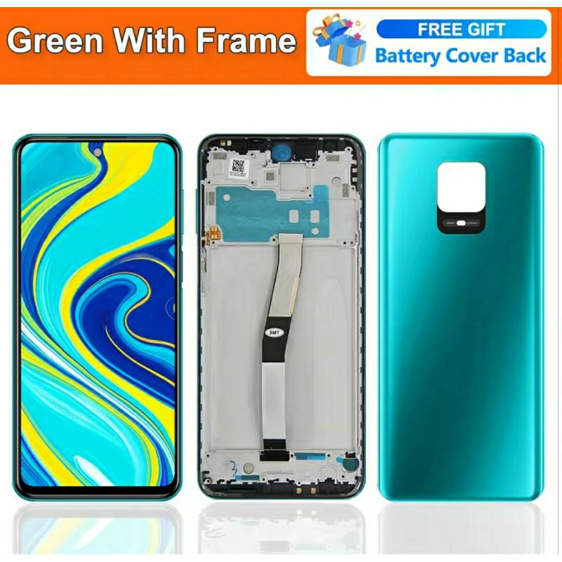 Garansi Lcd Fullset Frame Backdoor Xiaomi Redmi Note 9 Pro Note 9s Free Anti Gores