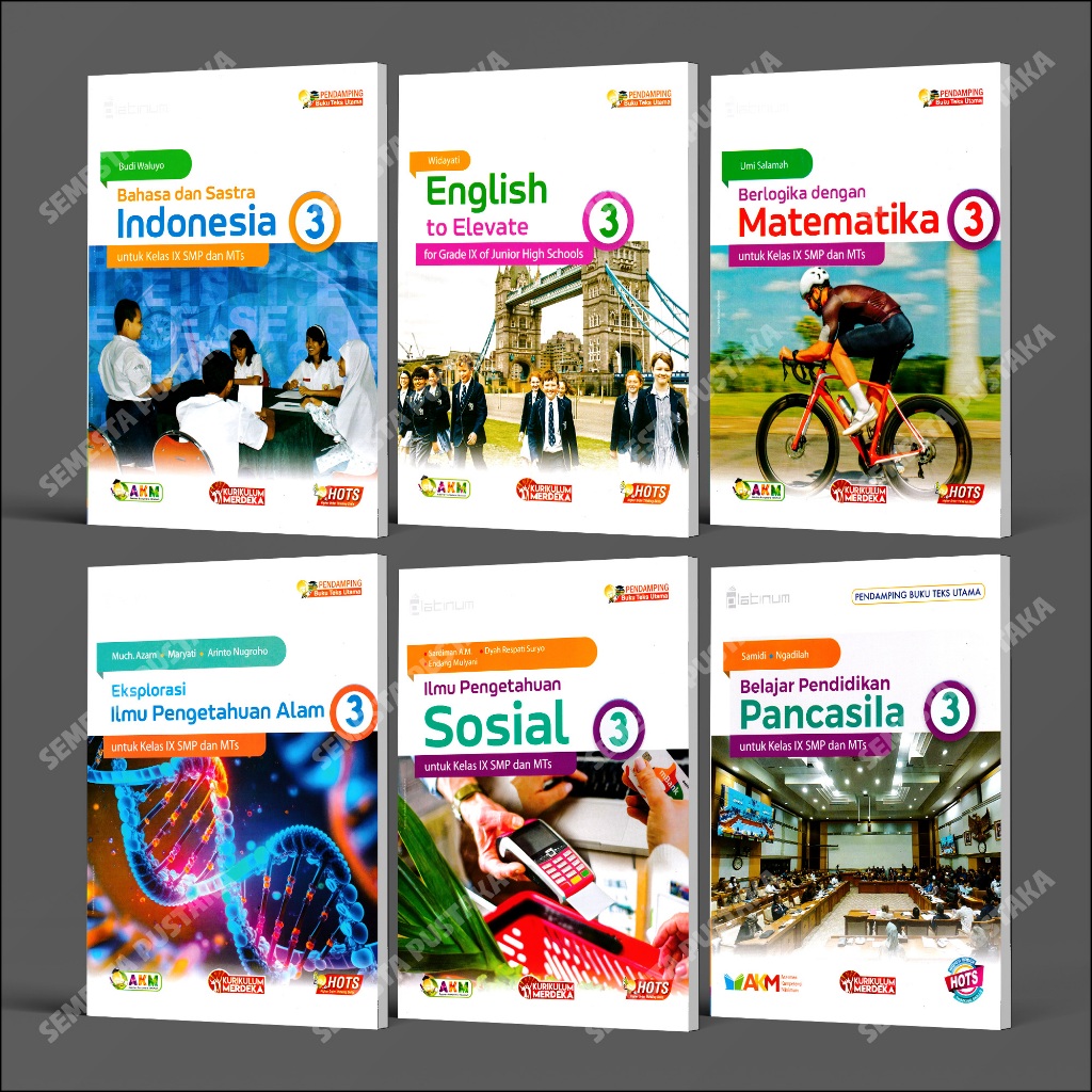 Buku Kelas 9 SMP Platinum Kurikulum Merdeka Tiga Serangkai