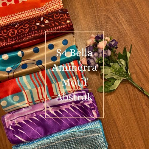 Hijab S4 Bella Ammera Motif Abstrak By Egypt Muslim Scraft
