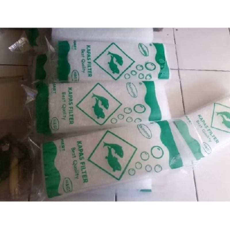 kapas aquarium,kapas filter aquarium,busa filter aquarium, penyaring filter