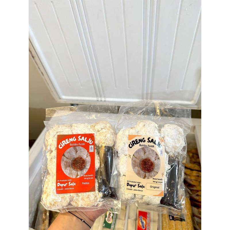 

Cireng Salju Bumbu Asem pedes Crispy