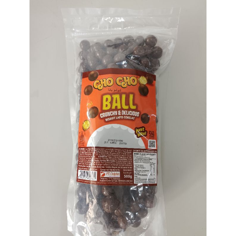 

COKELAT BOLA/CHOCO BALL/BISKUIT COKELAT 500GRAM