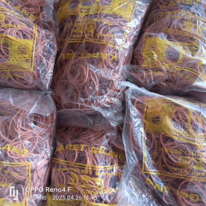 

Karet Gelang 500g (Merk BKB)
